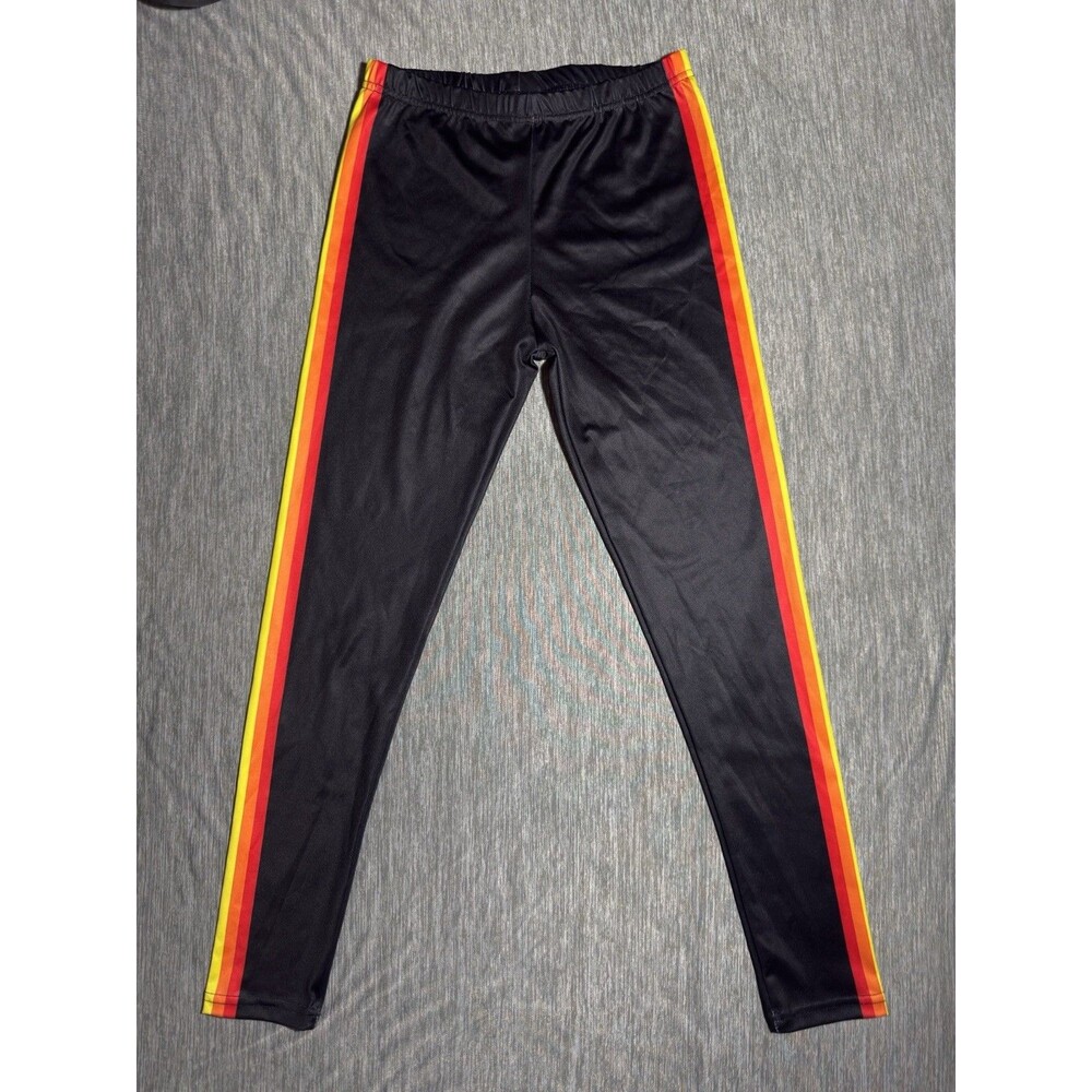 Rainbow Runner Legging Mid Rise in Black Size Medium New Pride